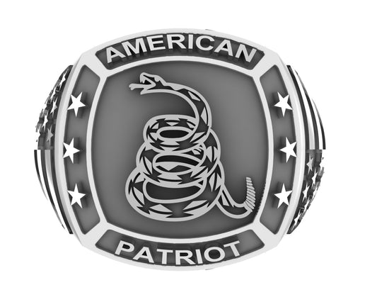 American Patriot Snake Side flags